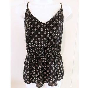 Black Aztec Forever 21 Top